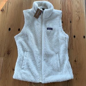 Patagonia Los Gatos Fleece Vest, Birch White, NWT